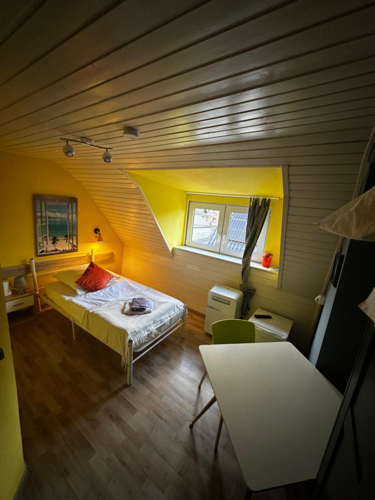 Green Seeblick Hotel Am See Obermaubach Bagian luar foto